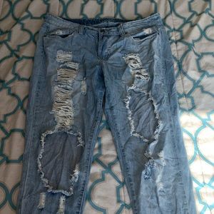 Ripped jeans